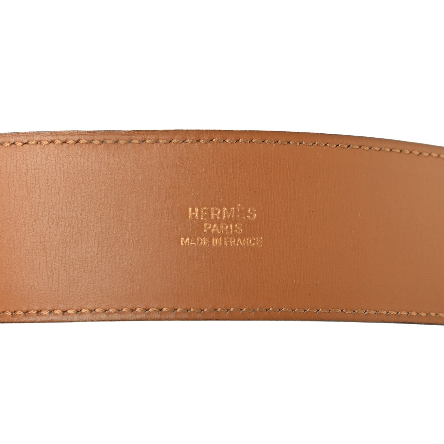 Hermes Courchevel Collier De Chien CDC Belt 72 Gold 3 of 6