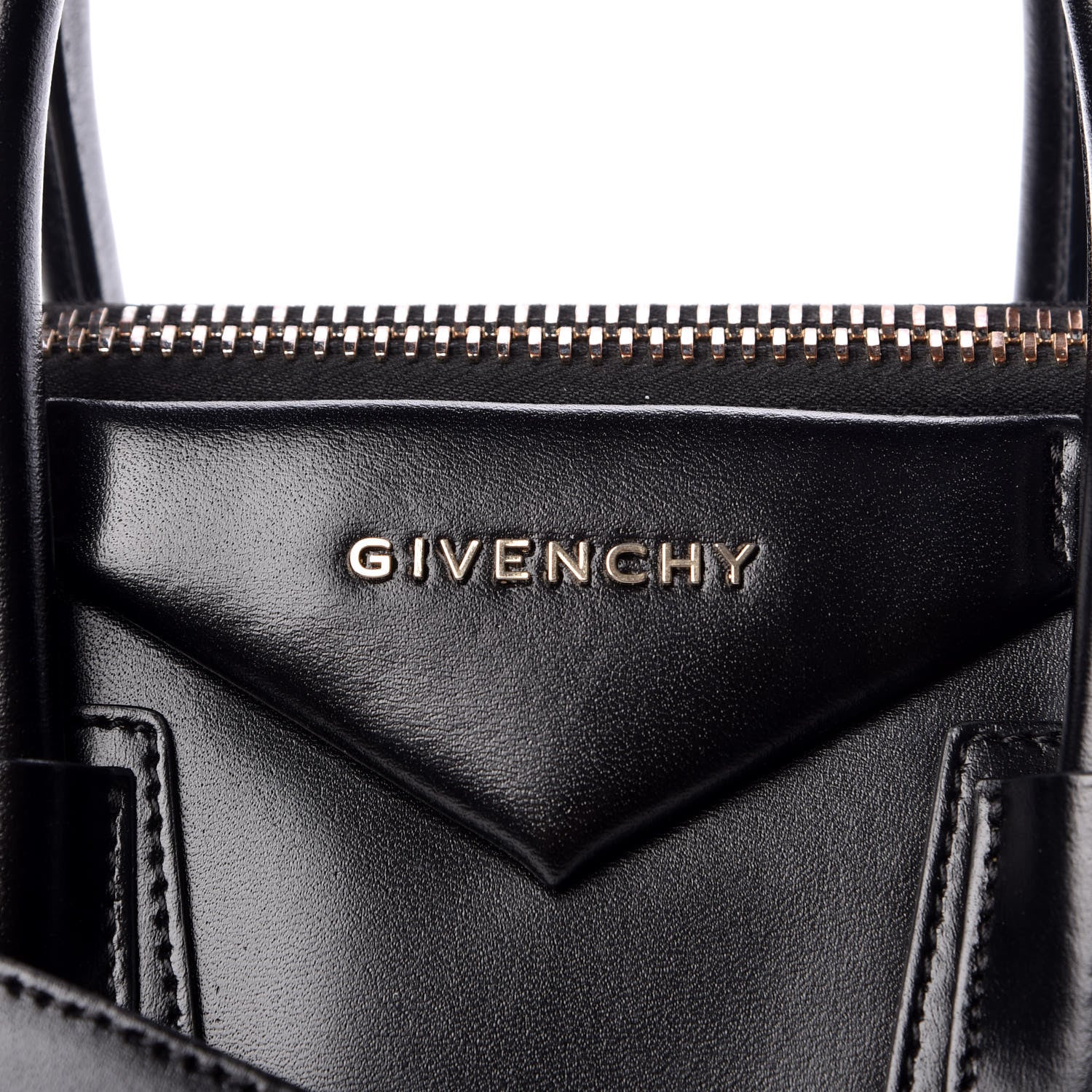 Givenchy Shiny Lord Calfskin Small Antigona Black 10 of 10