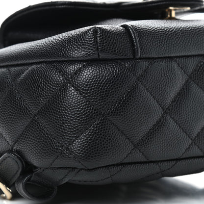 Chanel Caviar Quilted Small CC Day Backpack Black 8 of 9