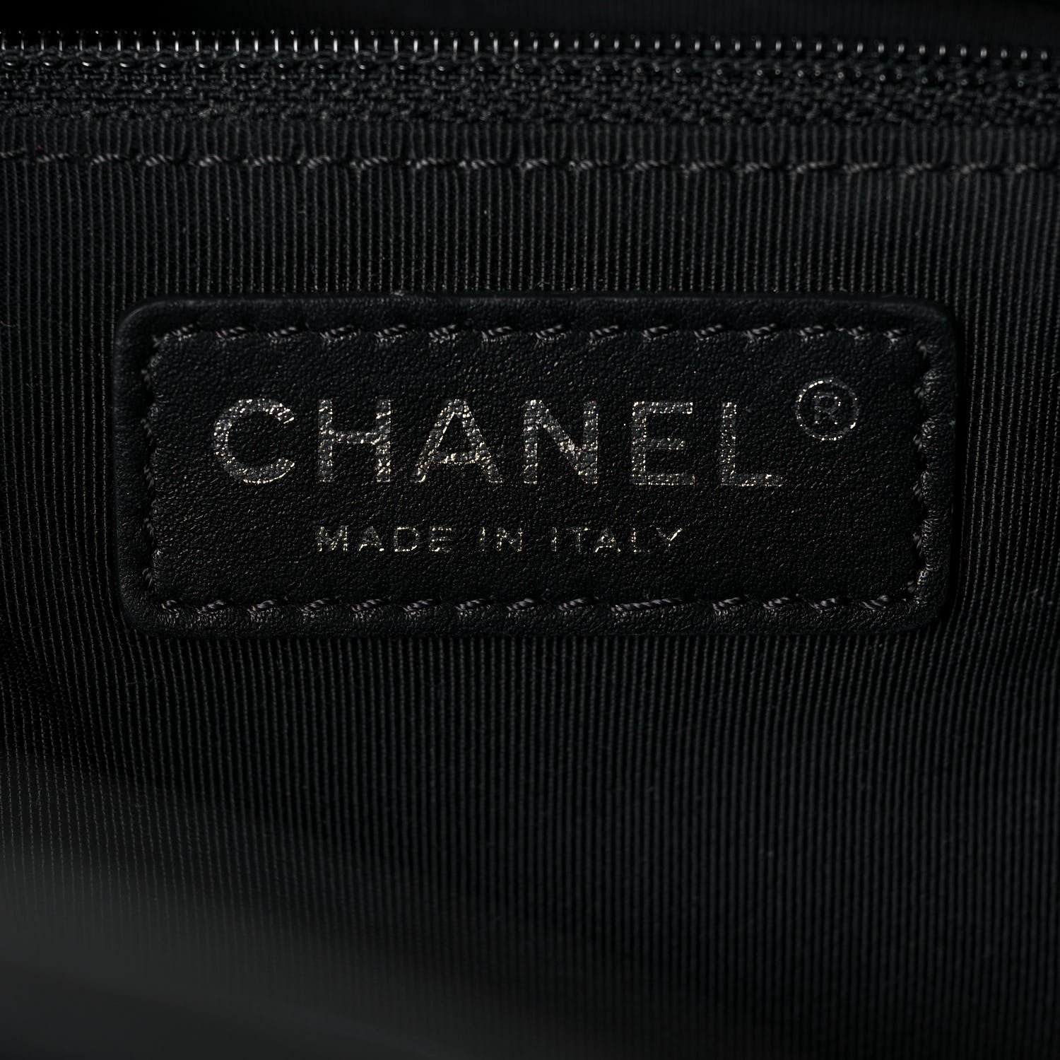 Chanel Calfskin Quilted Small Easy Shopping Tote Black 6 of 18