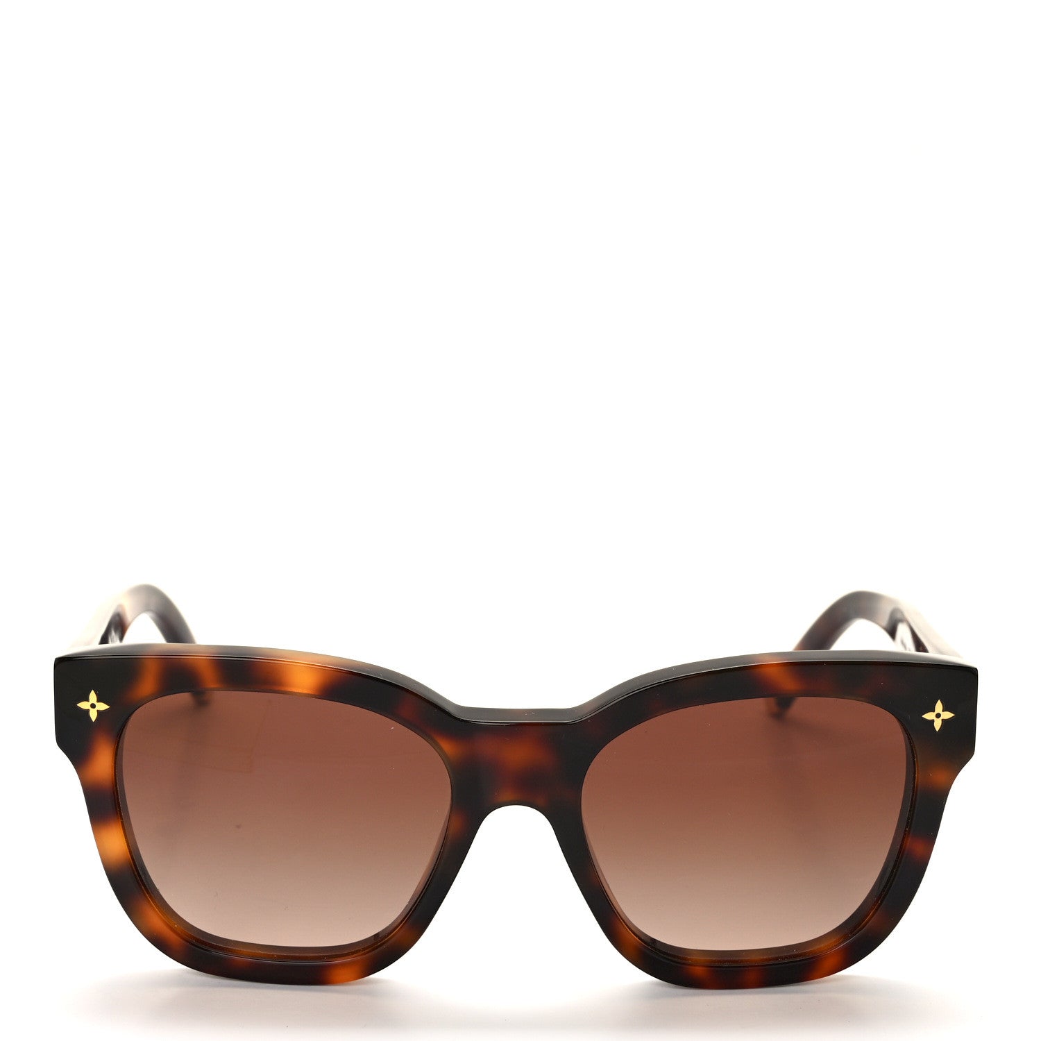 Louis Vuitton Acetate My Monogram Square Sunglasses Z1524W Dark Tortoise 2 of 6