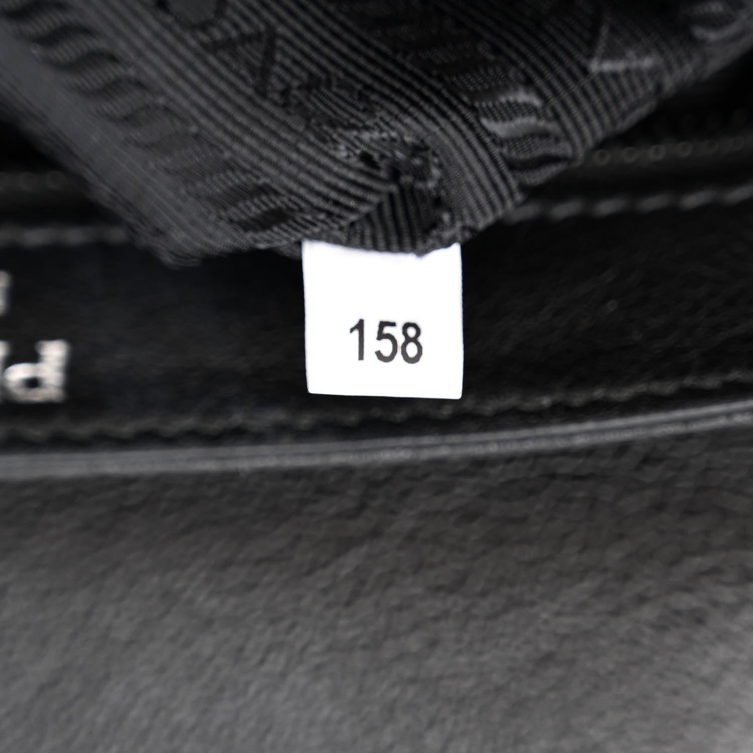 Prada Glace Calfskin Studded Crossbody Black 8 of 11