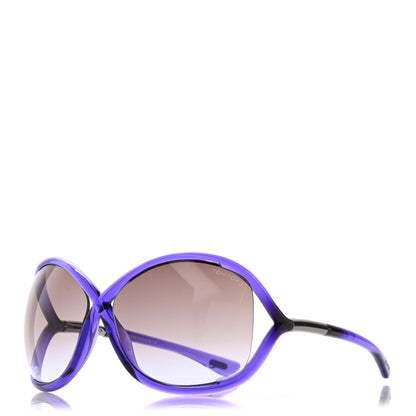 Tom Ford Acetate Whitney Crossover Sunglasses TF9 Purple 1 of 9