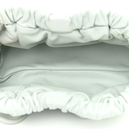 Mansur Gavriel Lambskin Mini Cloud Clutch Seafoam 4 of 8