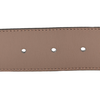 Gucci Calfskin Double G 40mm Belt 85 34 Porcelain Rose 4 of 5