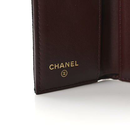 Chanel Caviar Quilted Double Flap Wallet Black 6 of 10