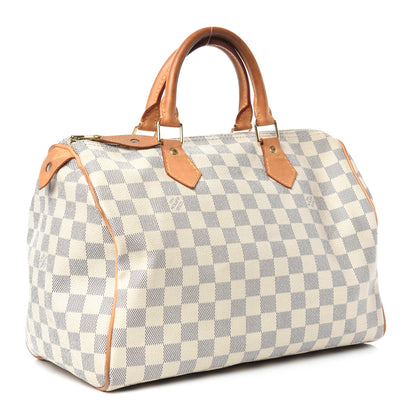 Louis Vuitton Damier Azur Speedy 30 3 of 8
