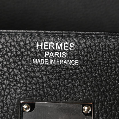 Hermes Togo Maxi Kelly Retourne 42 Black 6 of 11
