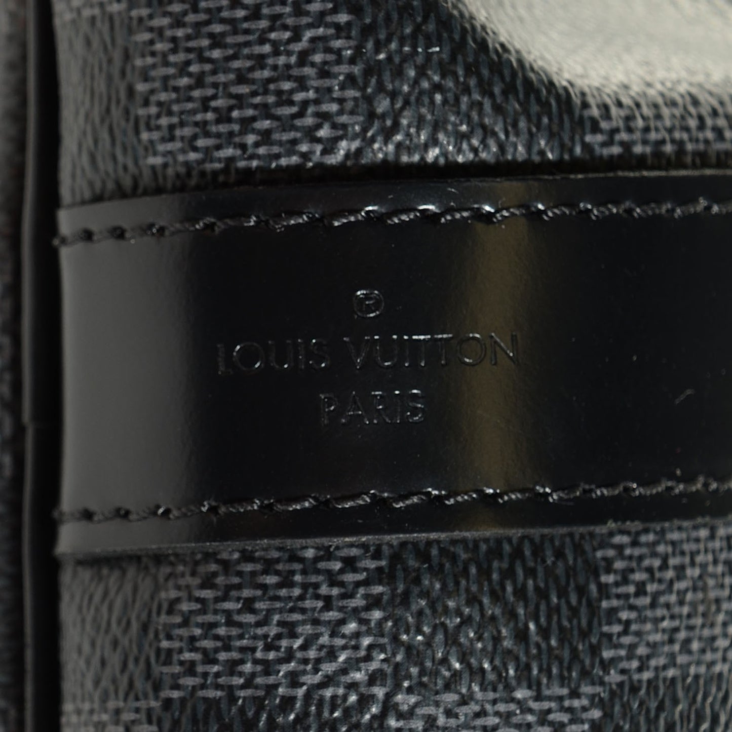 Damier Graphite Keepall Bandouliere 55