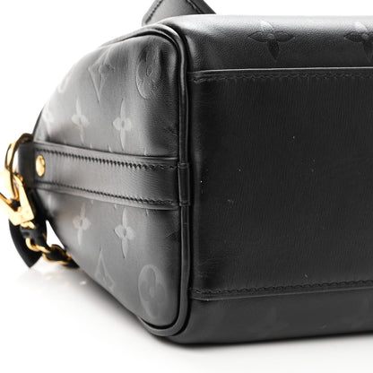 Louis Vuitton Monogram Ink Speedy BB Black 8 of 9