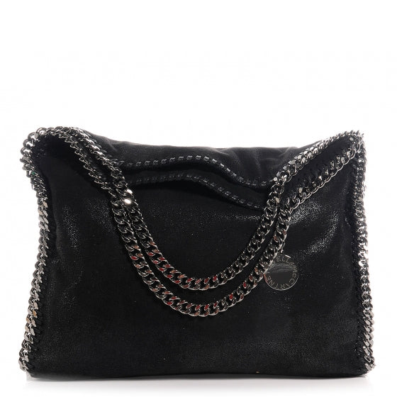 Faux Leather Falabella Black