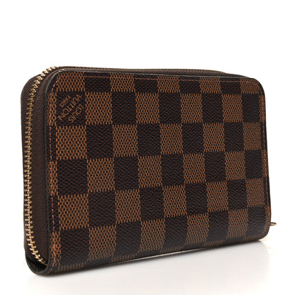 Louis Vuitton Damier Ebene Zippy Compact Wallet 3 of 10