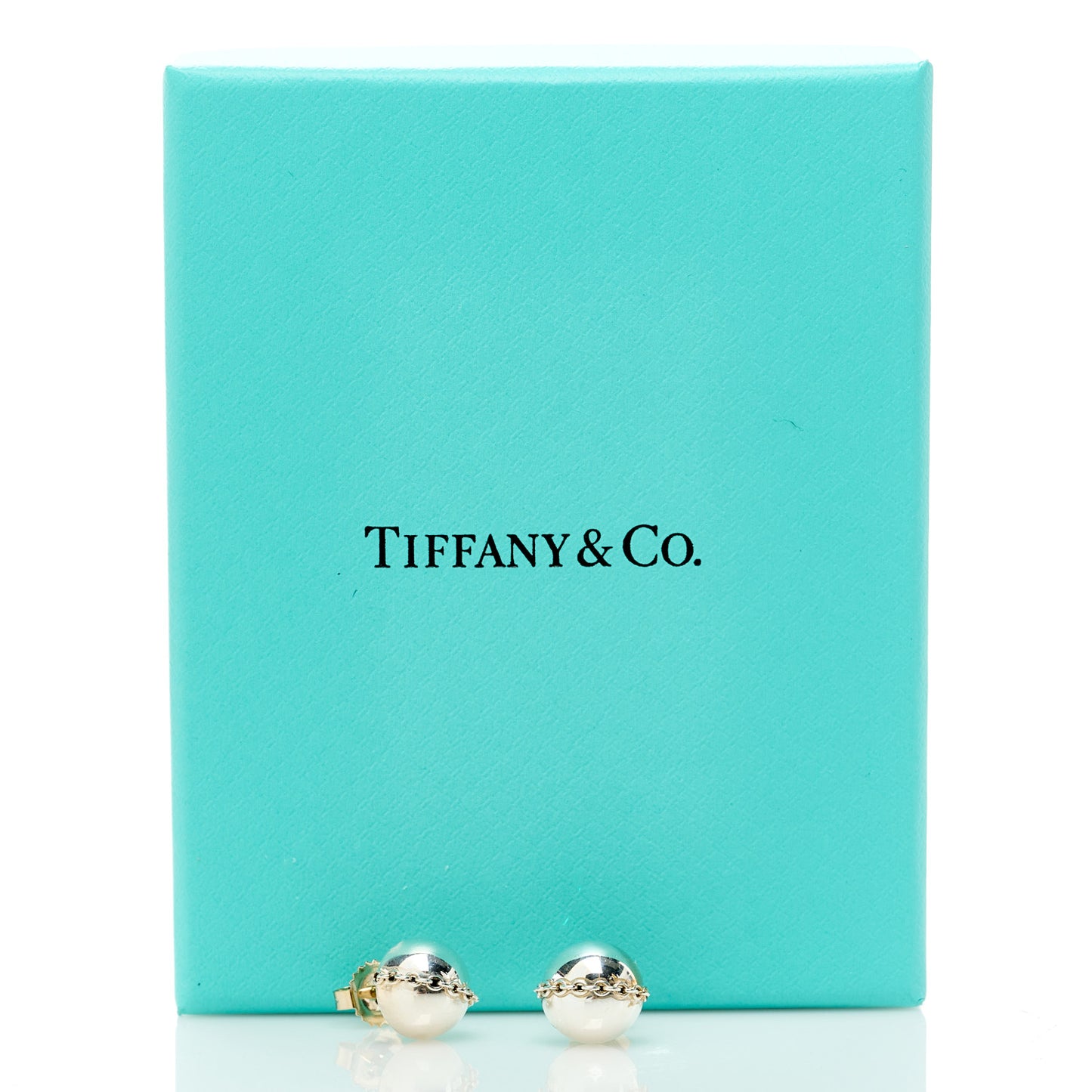 Sterling Silver HardWear Bolt Ball Earrings