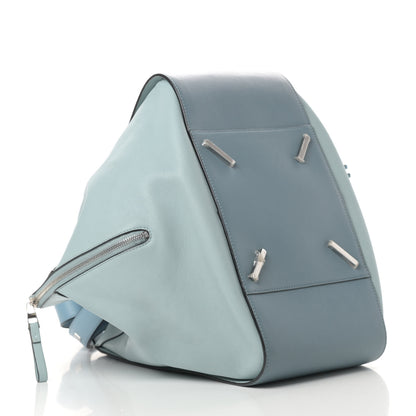Loewe Calfskin Large Hammock Shoulder Bag Aqua Light Blue Stone 4 of 14