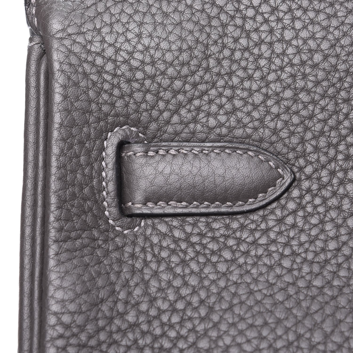 Hermes Taurillon Clemence Birkin 35 Graphite 11 of 33