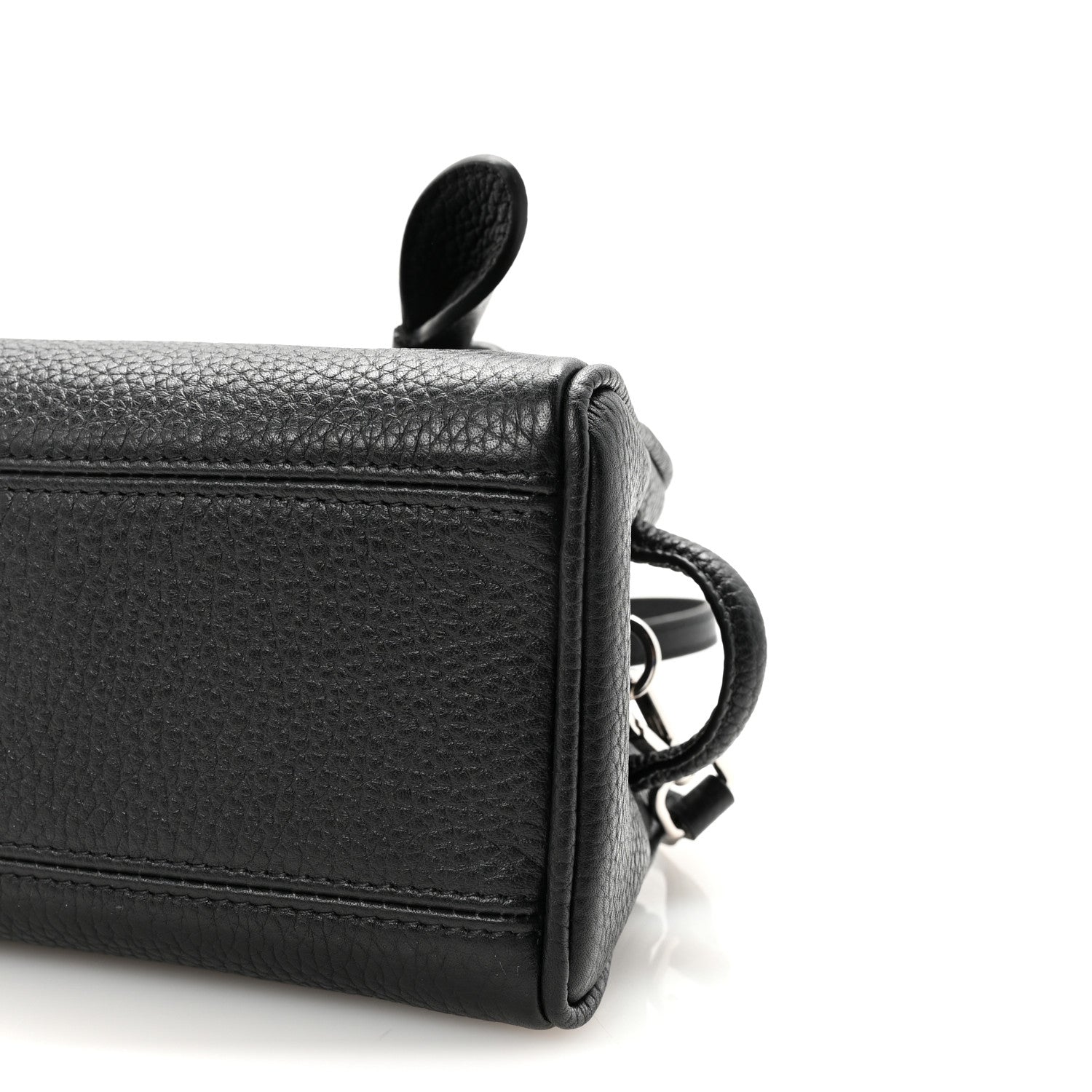 Jacquemus Grained Calfskin Le Petit Turismo Black 9 of 9