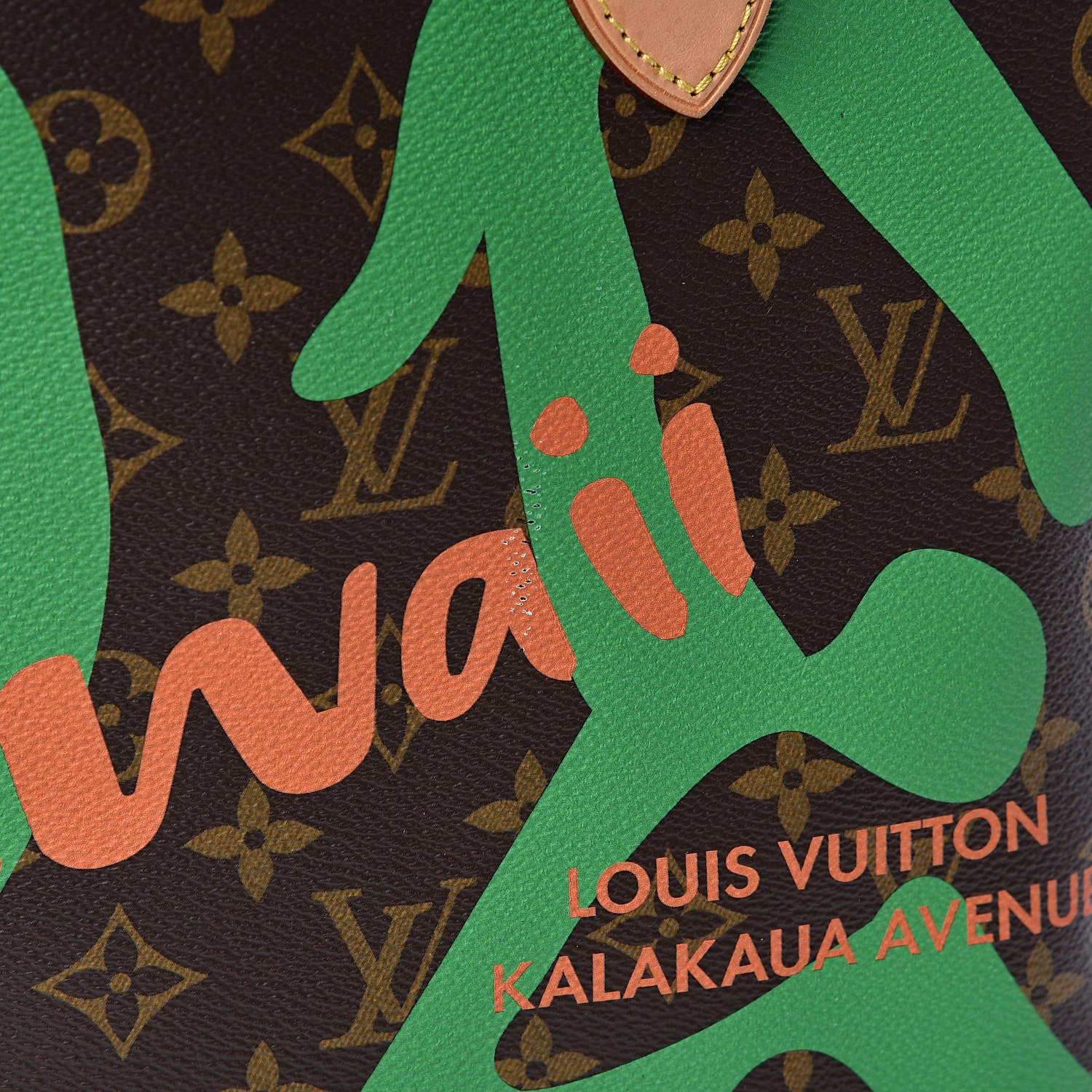 Louis Vuitton Monogram Tahitienne Hawaii Neverfull MM 11 of 19