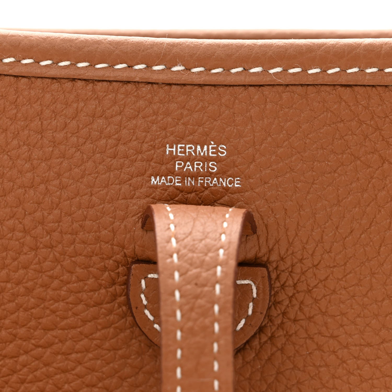 Hermes Taurillon Clemence Evelyne TPM Gold 6 of 11