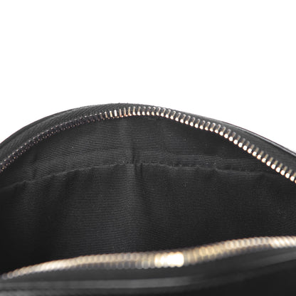 Saint Laurent Calfskin Matelasse Monogram Lou Camera Bag Black 8 of 10