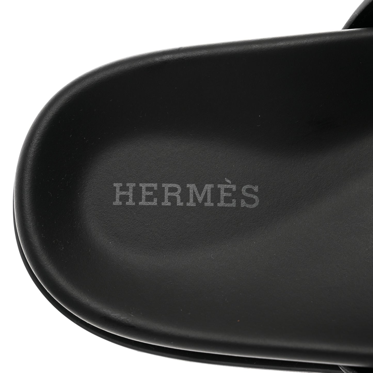 Calfskin Womens Chypre Sandals 38.5 Black