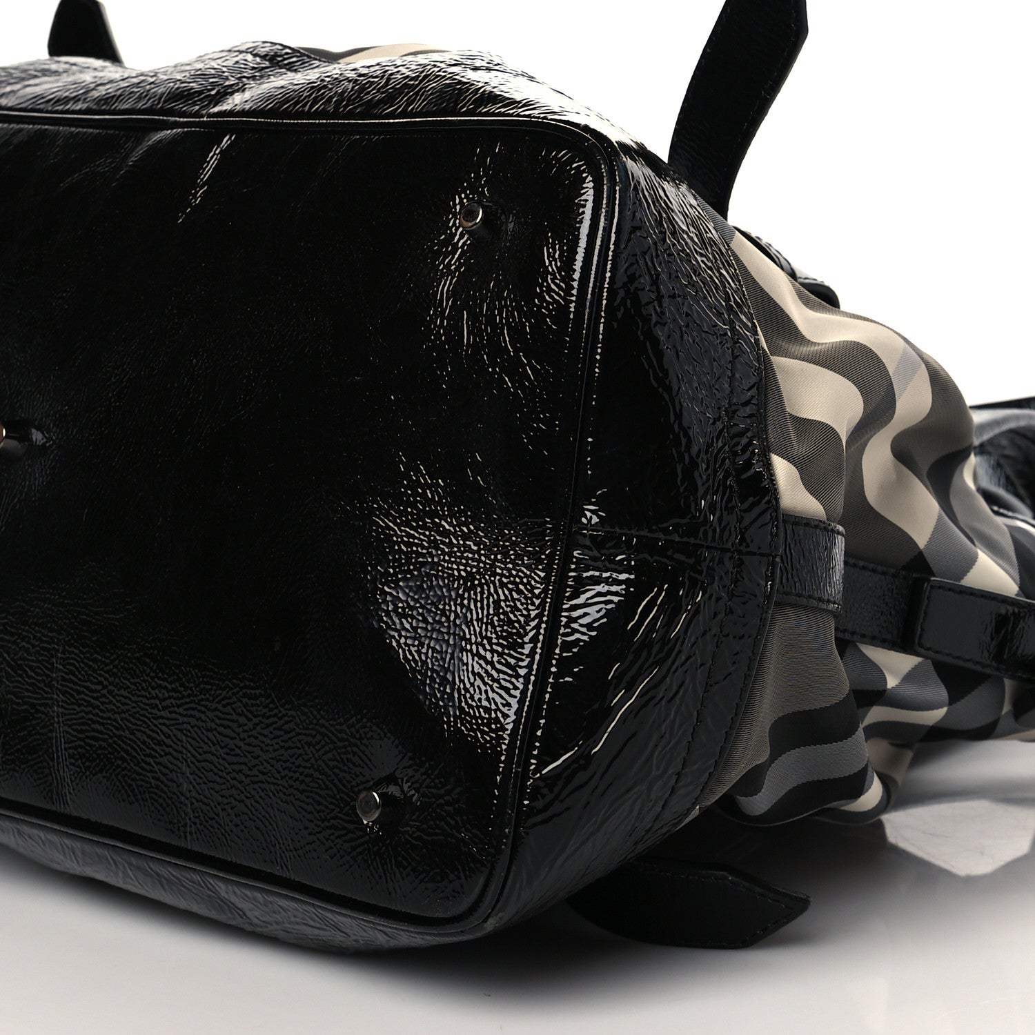 Burberry Nylon Beat Check Lowry Black 9 of 10