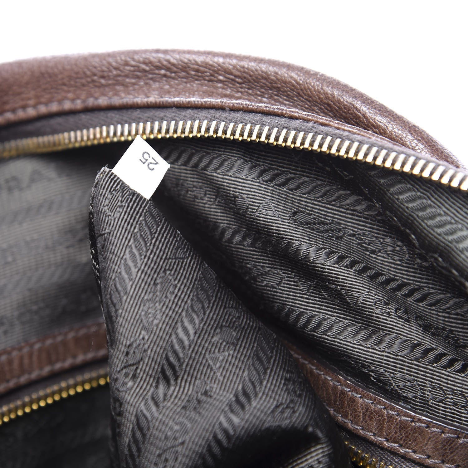 Prada Vitello Daino Hobo Bruciato 8 of 9