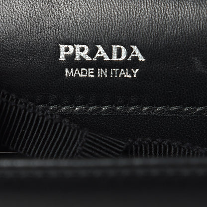 Prada Nappa Impunture Small Diagramme Crossbody Bag Nero Black 6 of 9