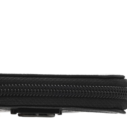 Chanel Caviar Quilted Boy Zip Around Coin Purse Wallet So Black 10 of 11