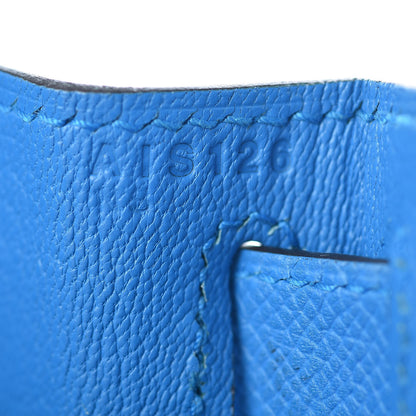 Hermes Epsom Kelly Sellier 28 Bleu Zanzibar 30 of 43