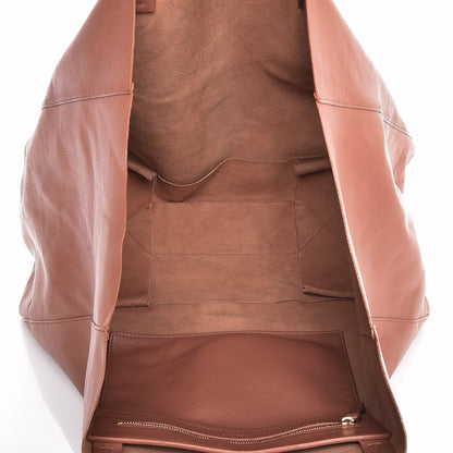 Celine Lambskin Horizontal Cabas Sienna 5 of 7