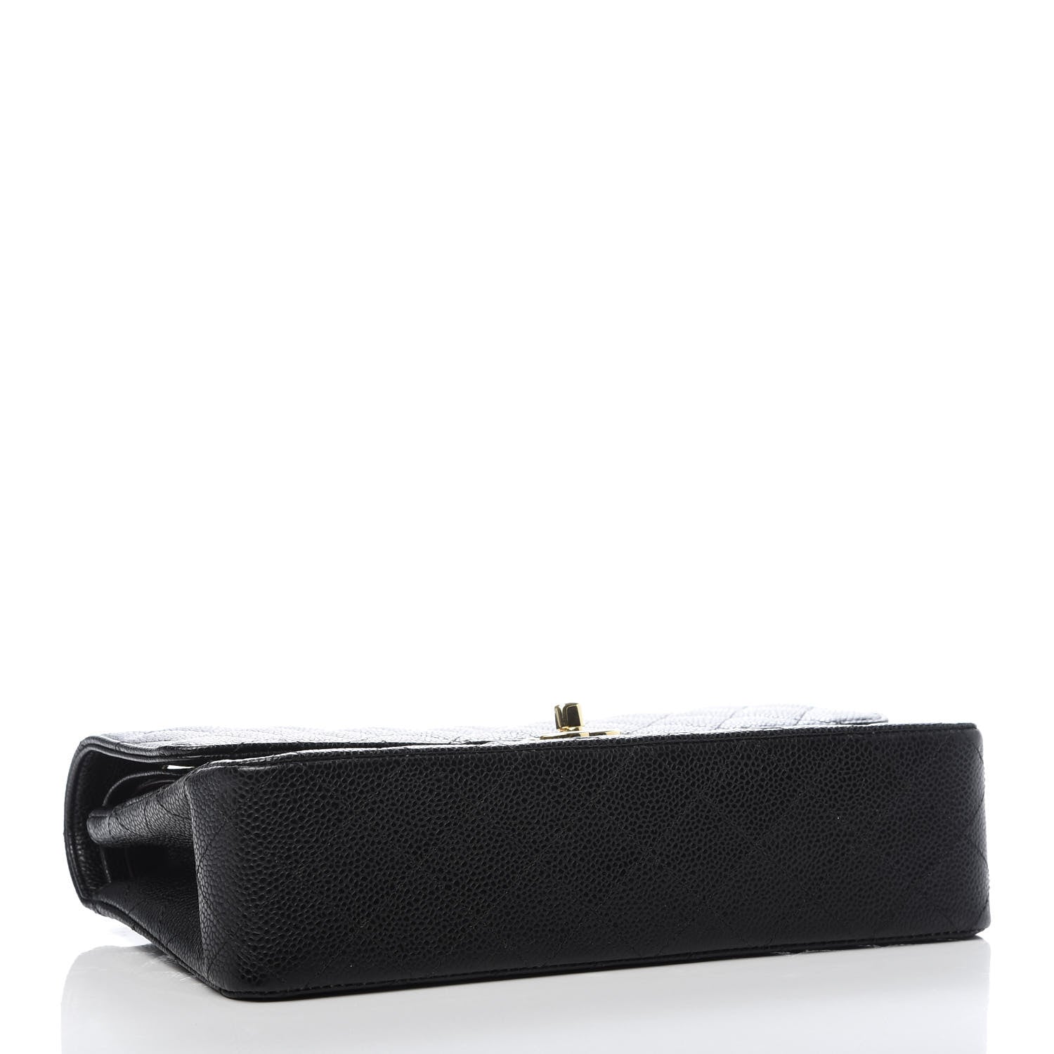Chanel Caviar Quilted Medium Double Flap Black 3 of 9