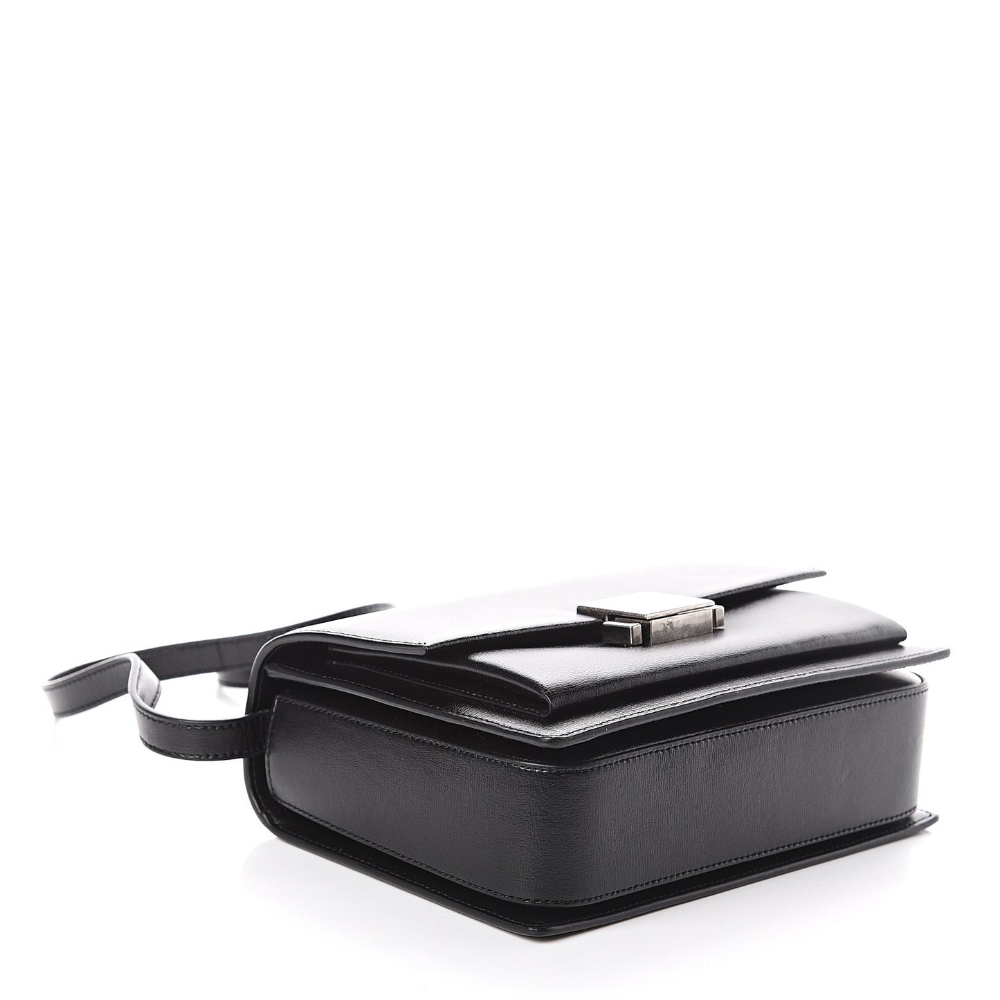 Calfskin Medium Bellechasse Satchel Black