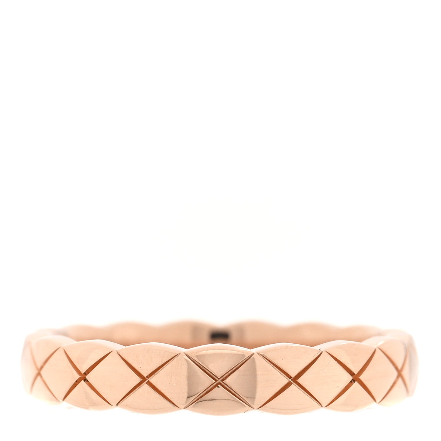 Chanel 18K Beige Gold Mini Coco Crush Ring 48 4.5 3 of 5
