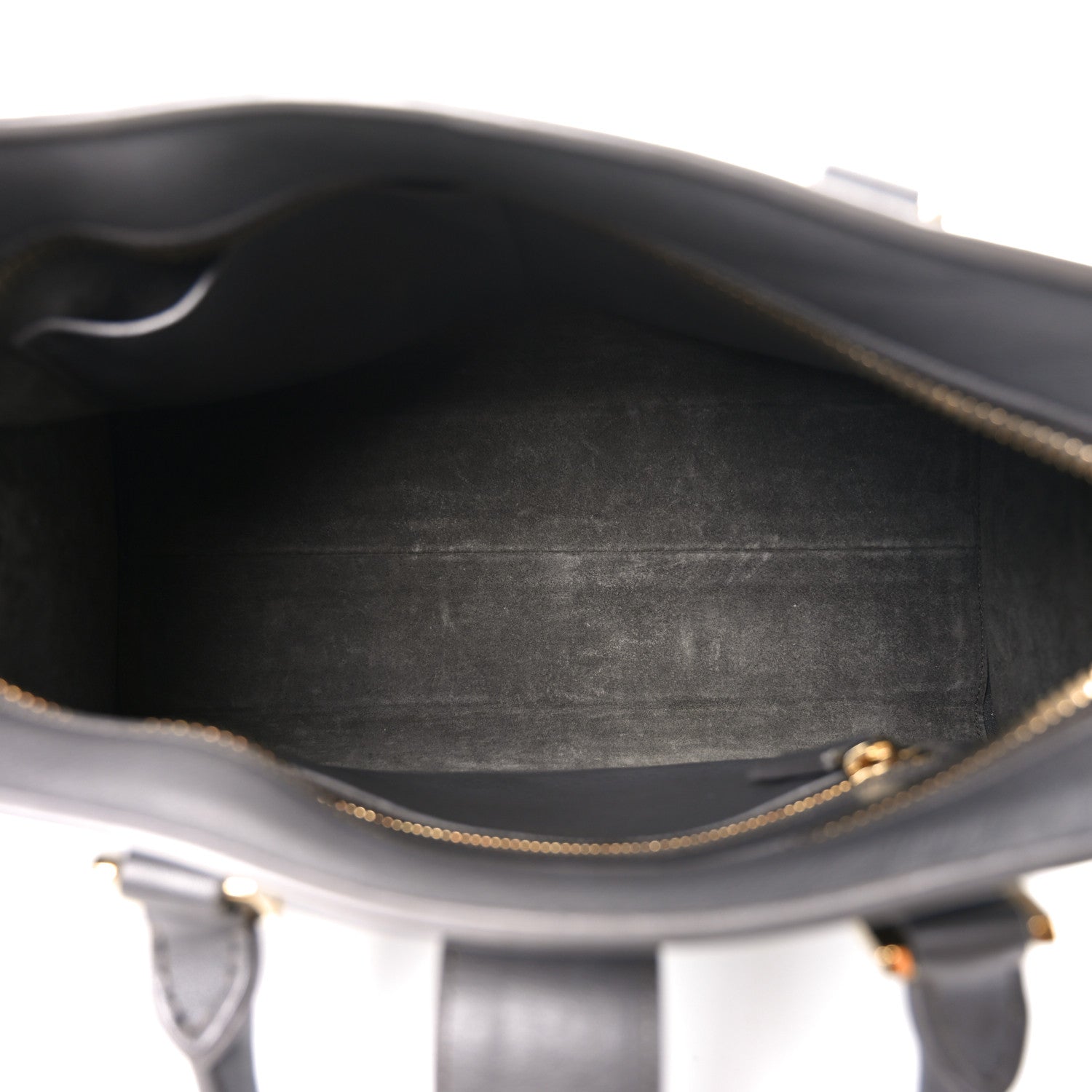 Saint Laurent Calfskin Small Monogram Cabas Fog 5 of 10