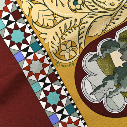 Hermes Silk Les Jardins D'Andalouise Scarf 90 3 of 5