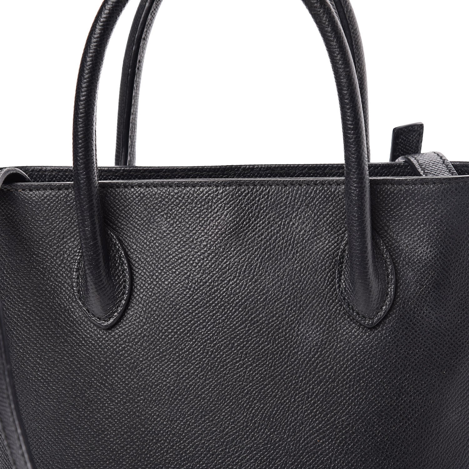 Balenciaga Grained Calfskin Ville Aj Tote XXS Black 12 of 14