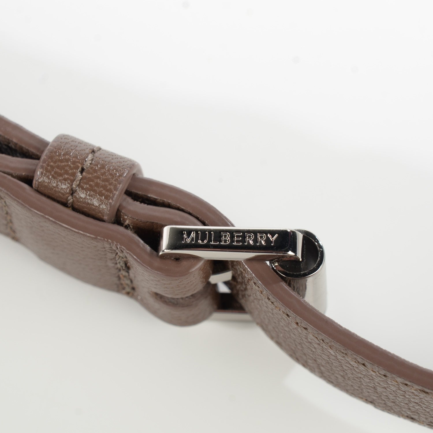 Mulberry Shiny Goatskin Bayswater Shoulder Bag Taupe 5 of 10