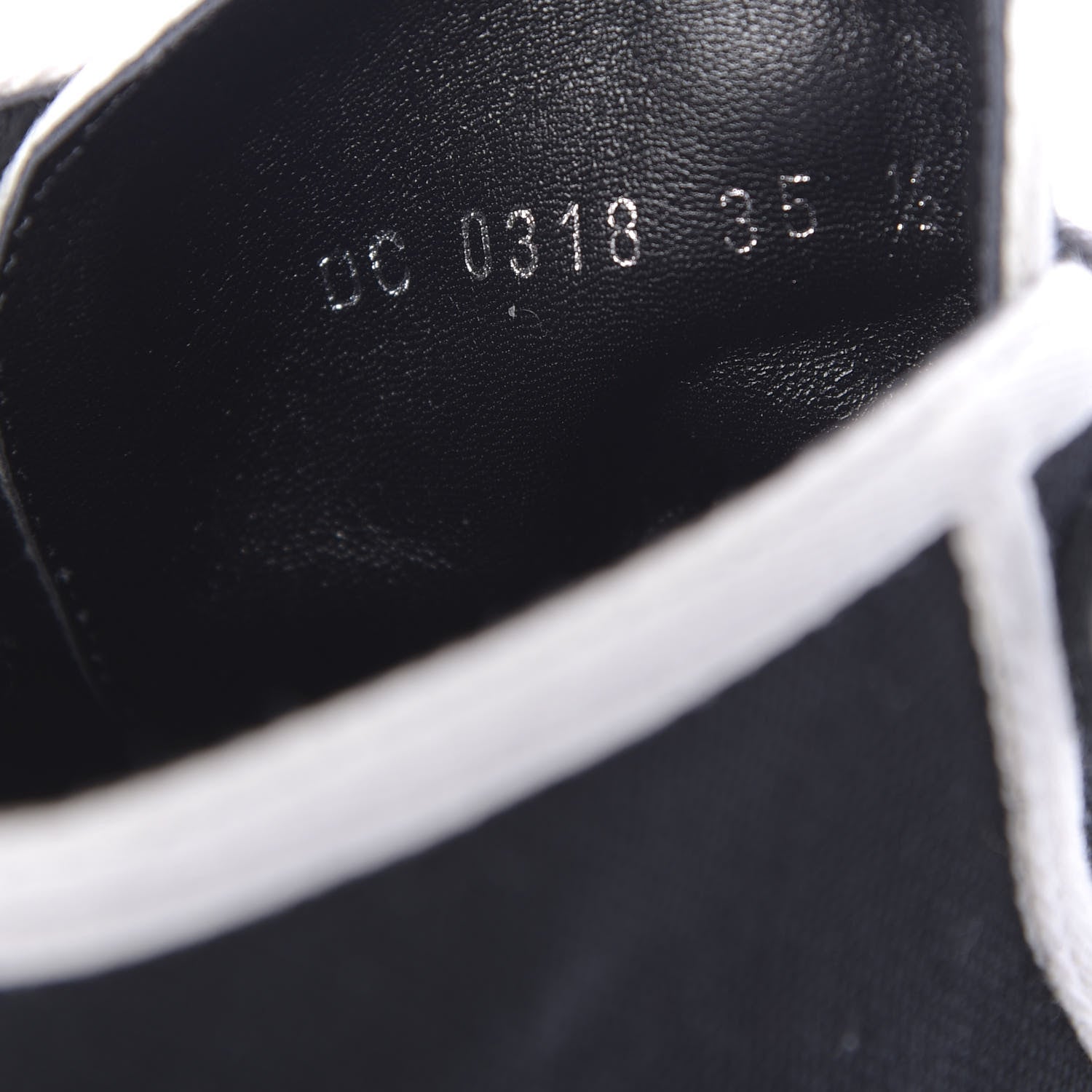 Christian Dior Technical Mesh Calfskin Womens Walk'N'Dior High Top Sneaker 35.5 Black 8 of 10