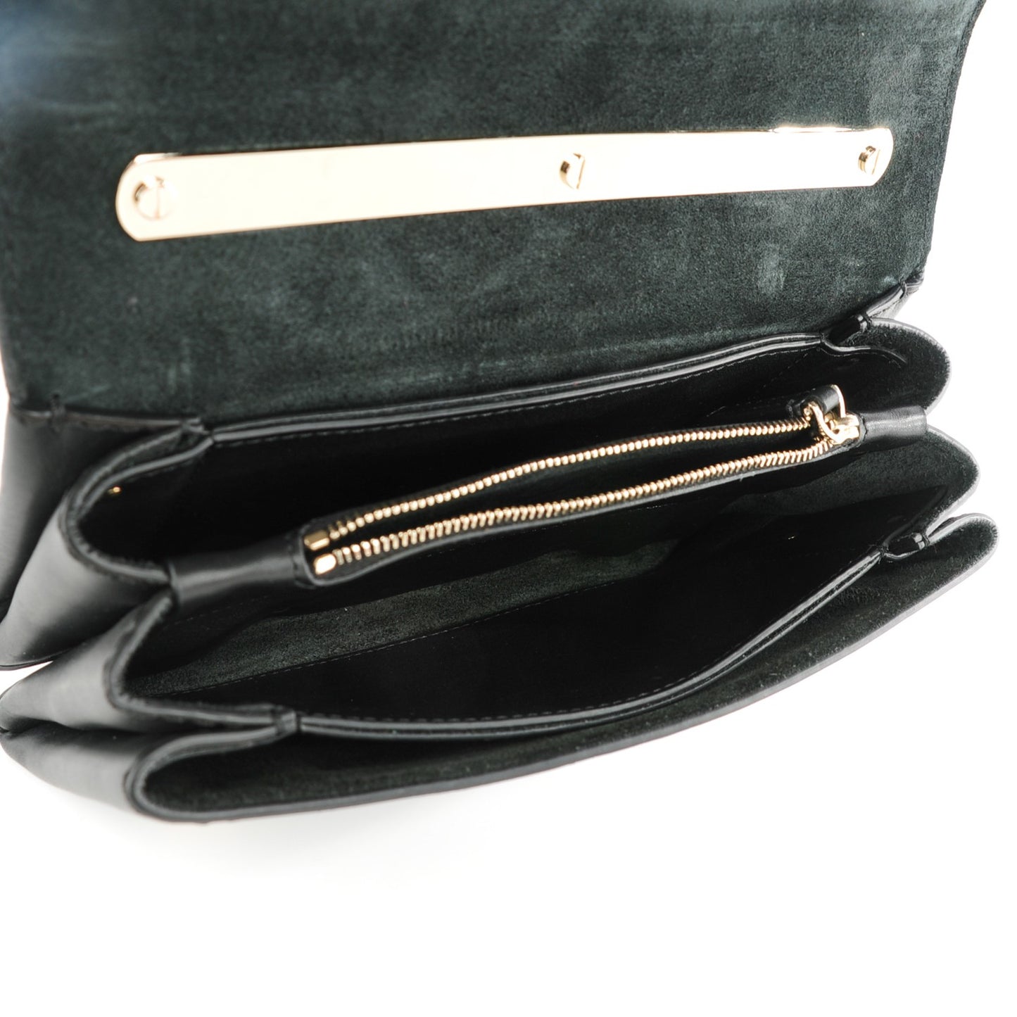 Nappa Black Studded Va Va Voom Shoulder Bag Black