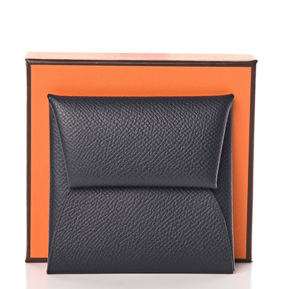 Hermes Epsom Bastia Coin Purse Bleu Indigo 8 of 8