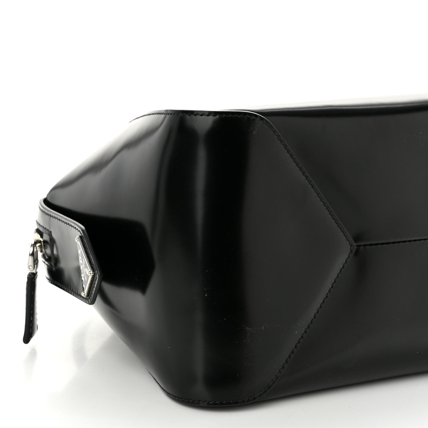 Prada Spazzolato Small Supernova Handbag Black 7 of 8