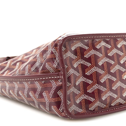 Goyard Goyardine Reversible Mini Anjou Burgundy 12 of 16