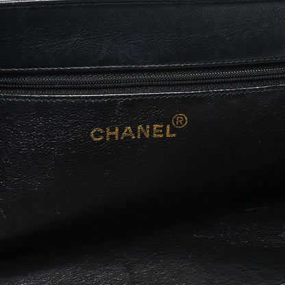 Chanel Lambskin Jumbo Shoulder Bag Black 7 of 8