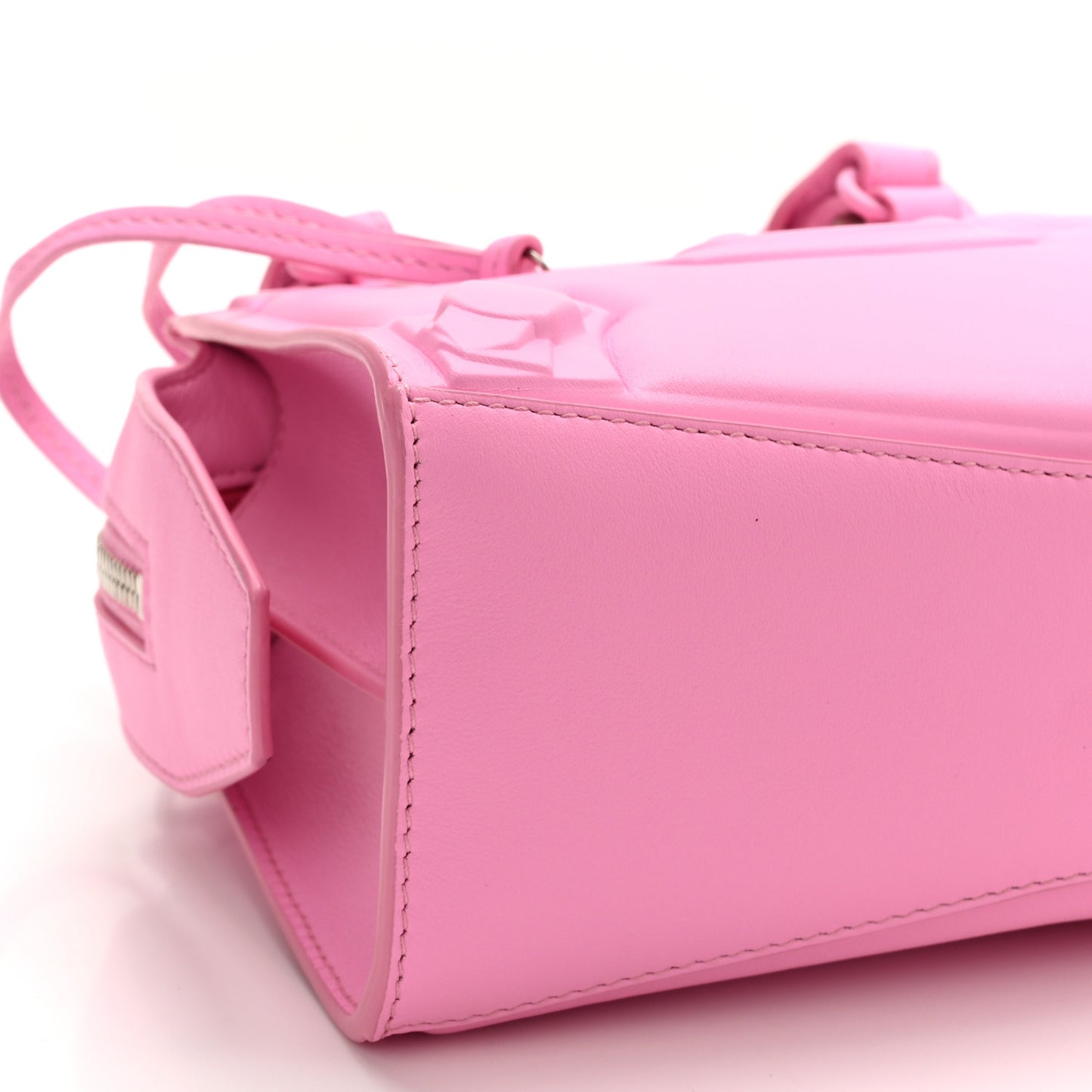 Cake Calfskin Tonal Hardware Mini Neo Classic City Rose