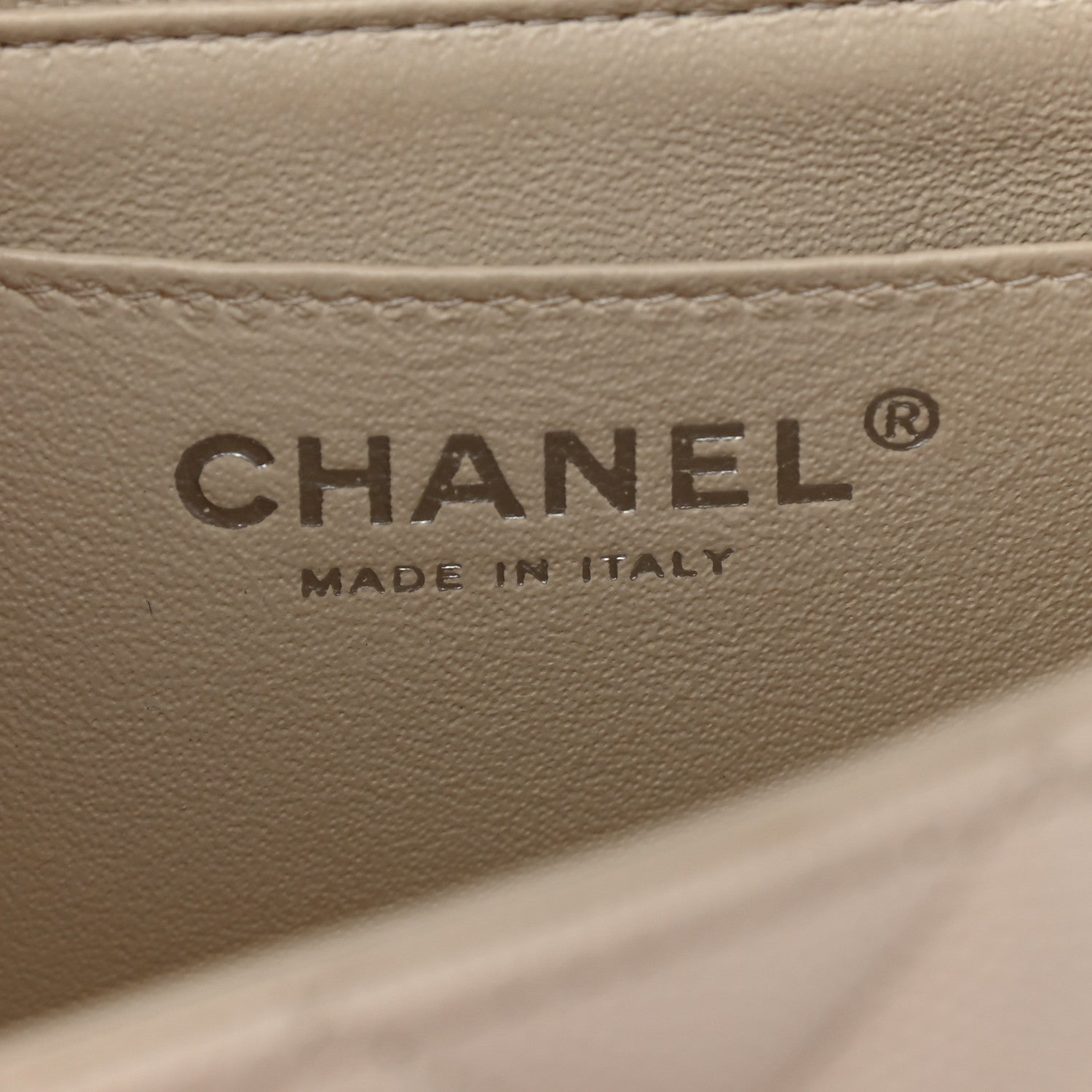 Chanel Caviar Quilted Mini Rectangular Flap Ivory 6 of 12