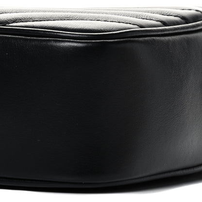 Saint Laurent Calfskin Matelasse Monogram Lou Camera Bag Black 12 of 12