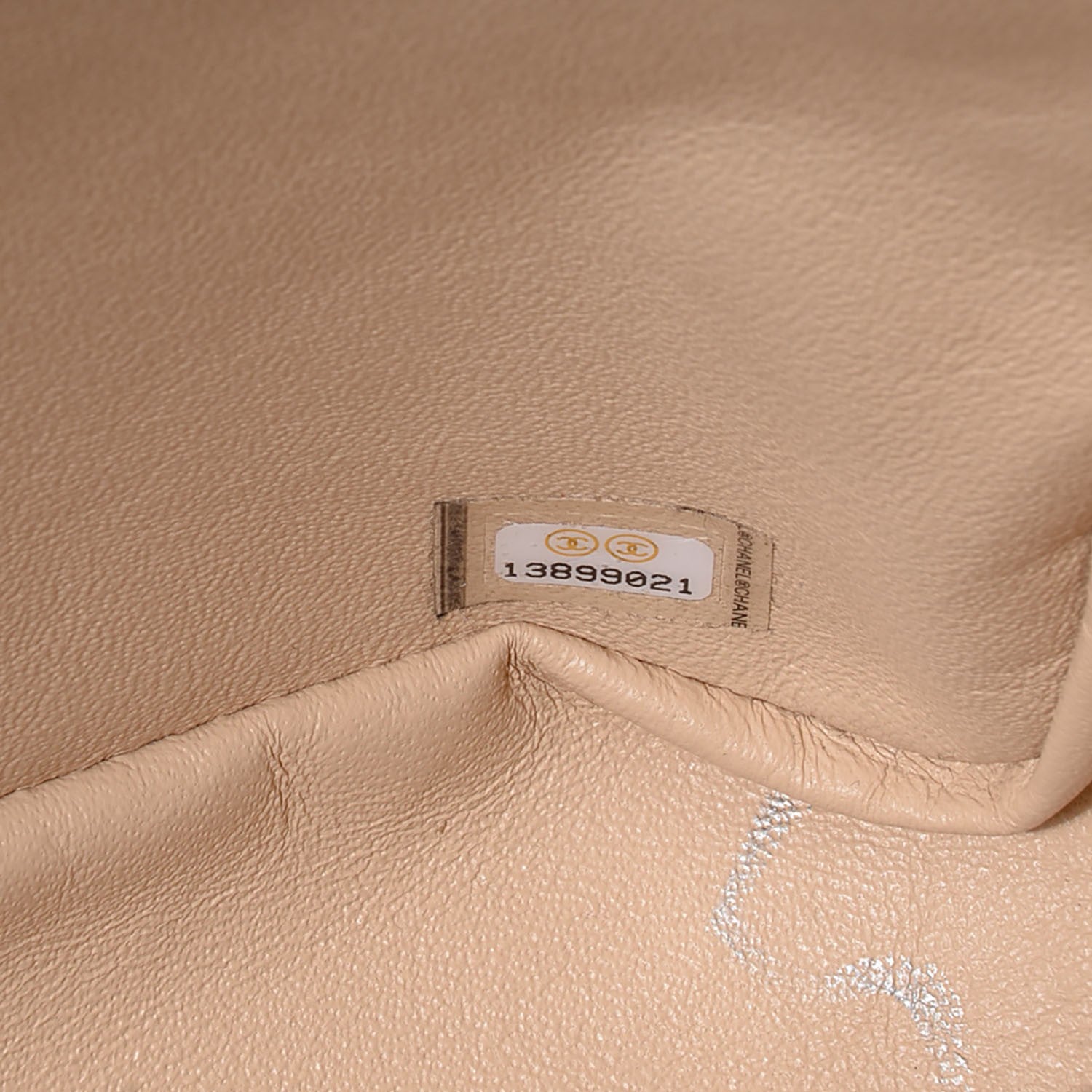 Chanel Lambskin Quilted Jumbo Single Flap Beige Clair 13 of 23