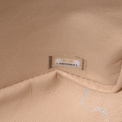 Chanel Lambskin Quilted Jumbo Single Flap Beige Clair 13 of 23