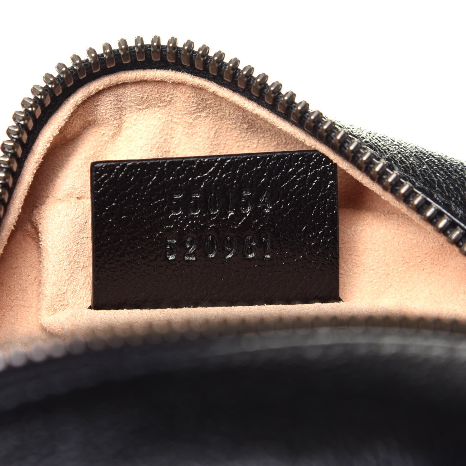 Gucci Azalea Calfskin Matelasse Heart Mini GG Marmont Round Shoulder Bag Black 7 of 10