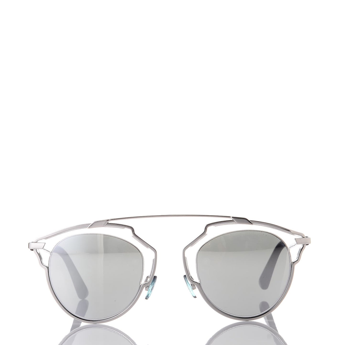 Mirrored So Real Sunglasses Silver